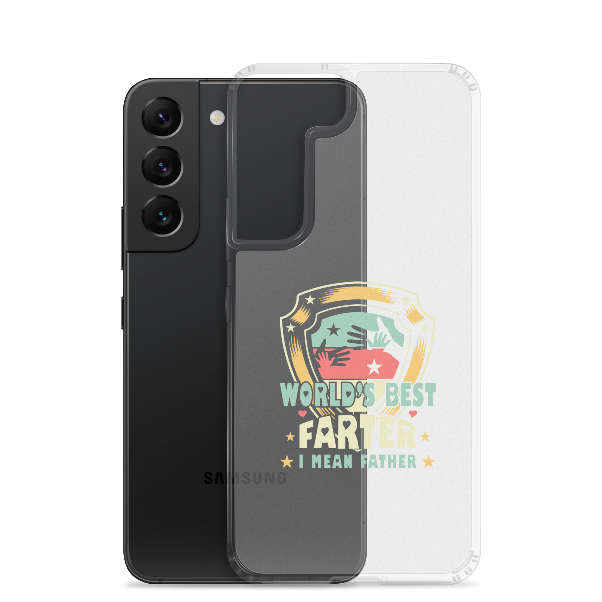 World's Best Farter I Mean Father Clear Case for Samsung®