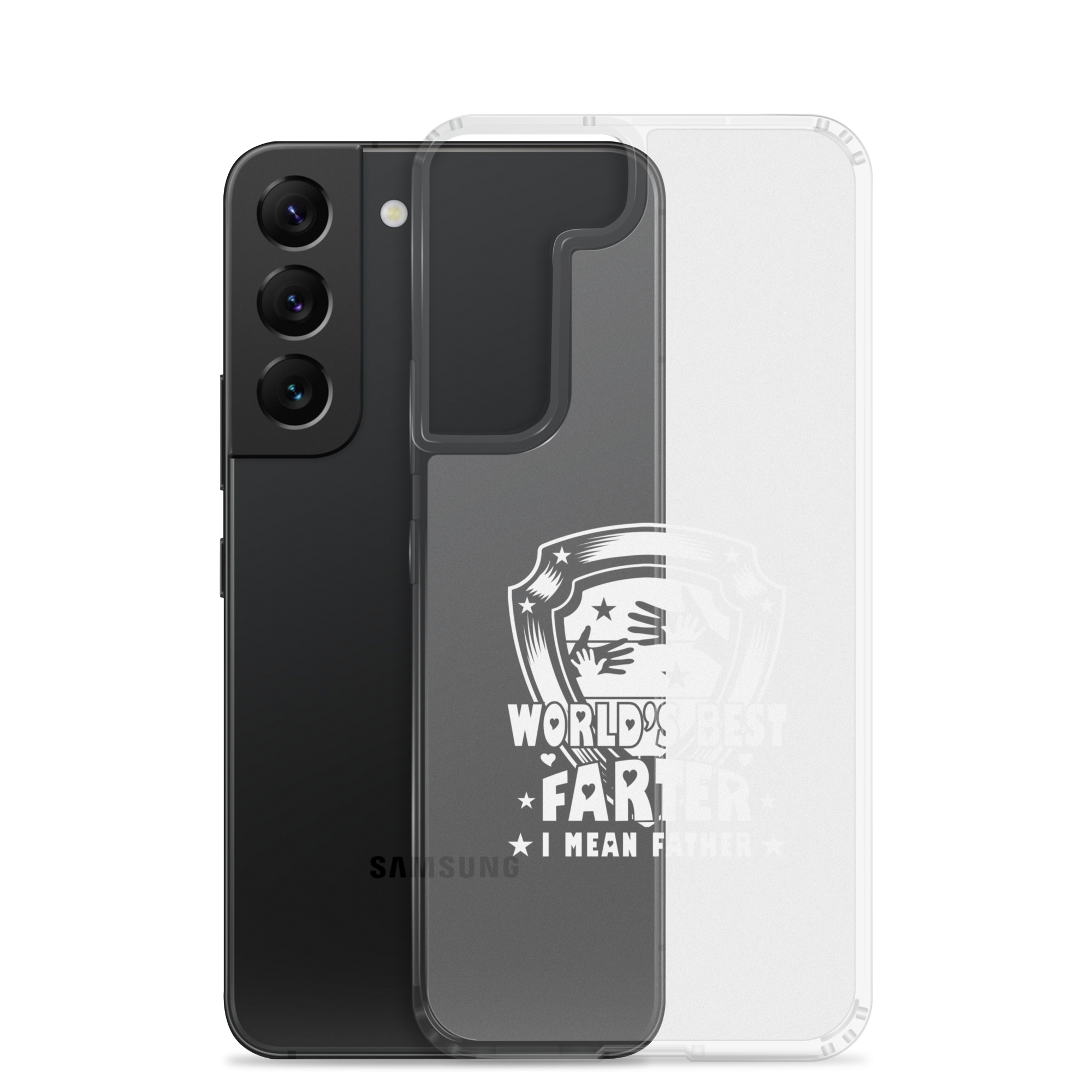 World's Best Farter I Mean Father Clear Case for Samsung®