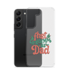 First Christmas As Dad Clear Case for Samsung®