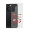 First Christmas As A Dad Clear Case for Samsung®