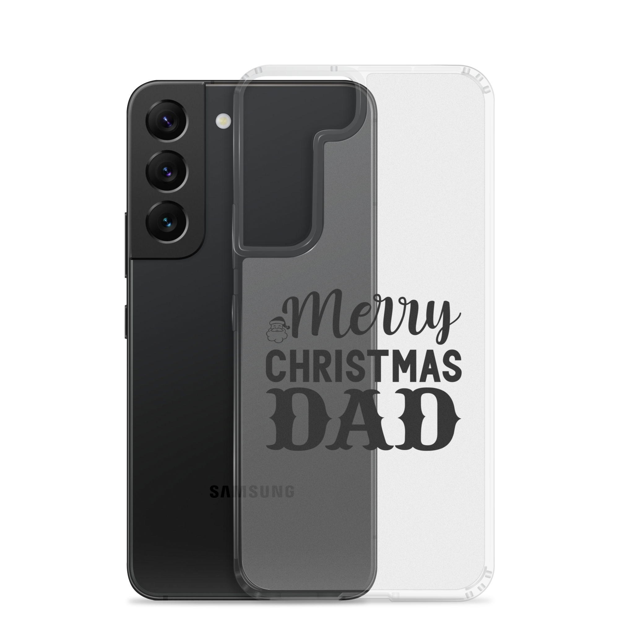 Merry Christmas Dad Clear Case for Samsung®