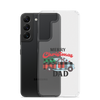 First Christmas As Dad Clear Case for Samsung®