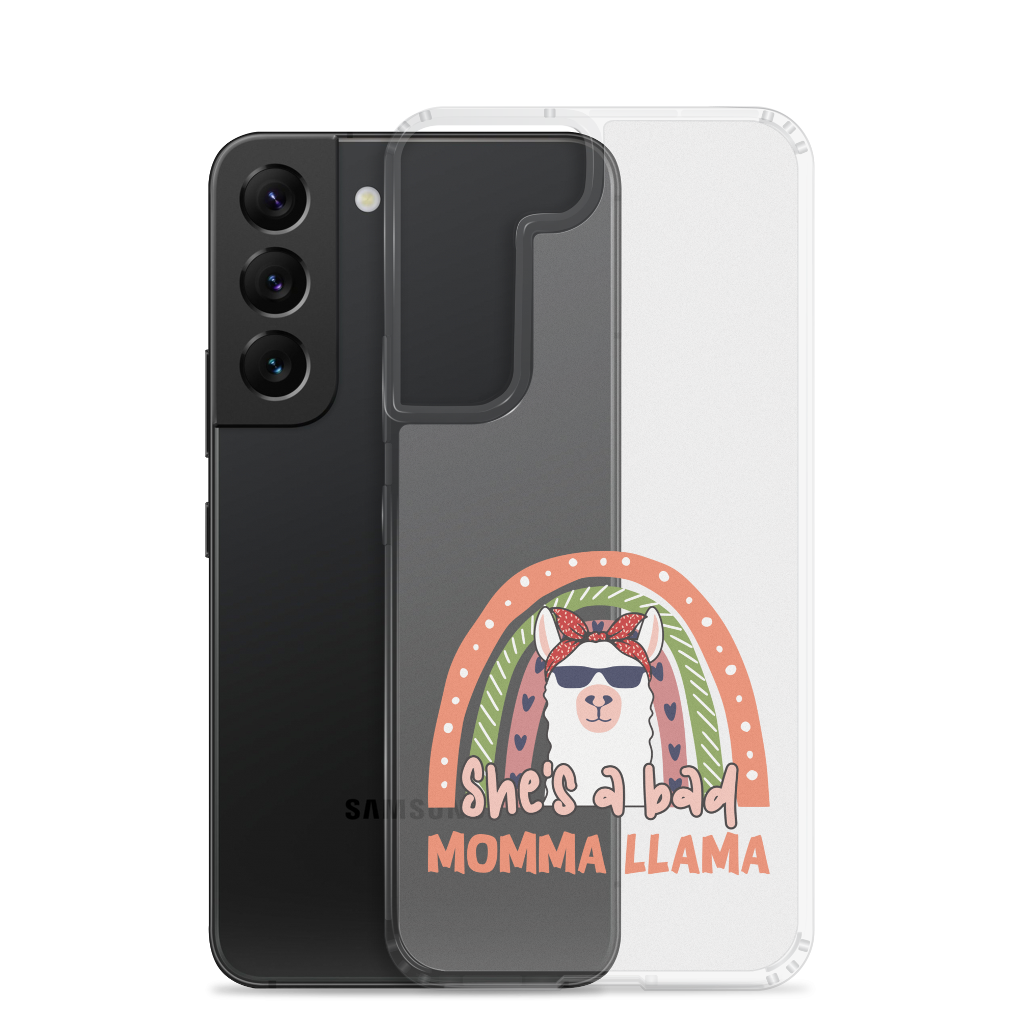 She's A Bad Momma Llama Clear Case for Samsung®