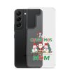 1st Christmas As A Mom Clear Case for Samsung®