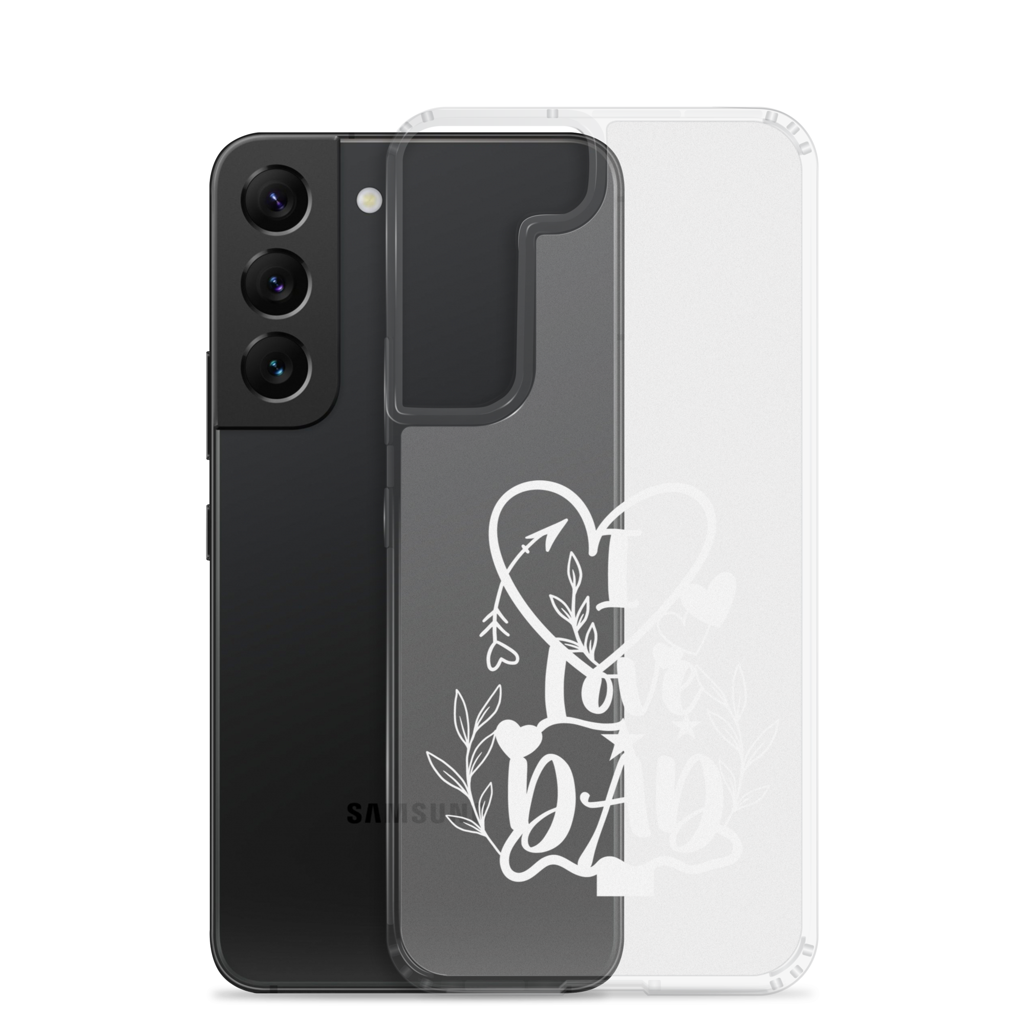 I Love Dad Clear Case for Samsung®