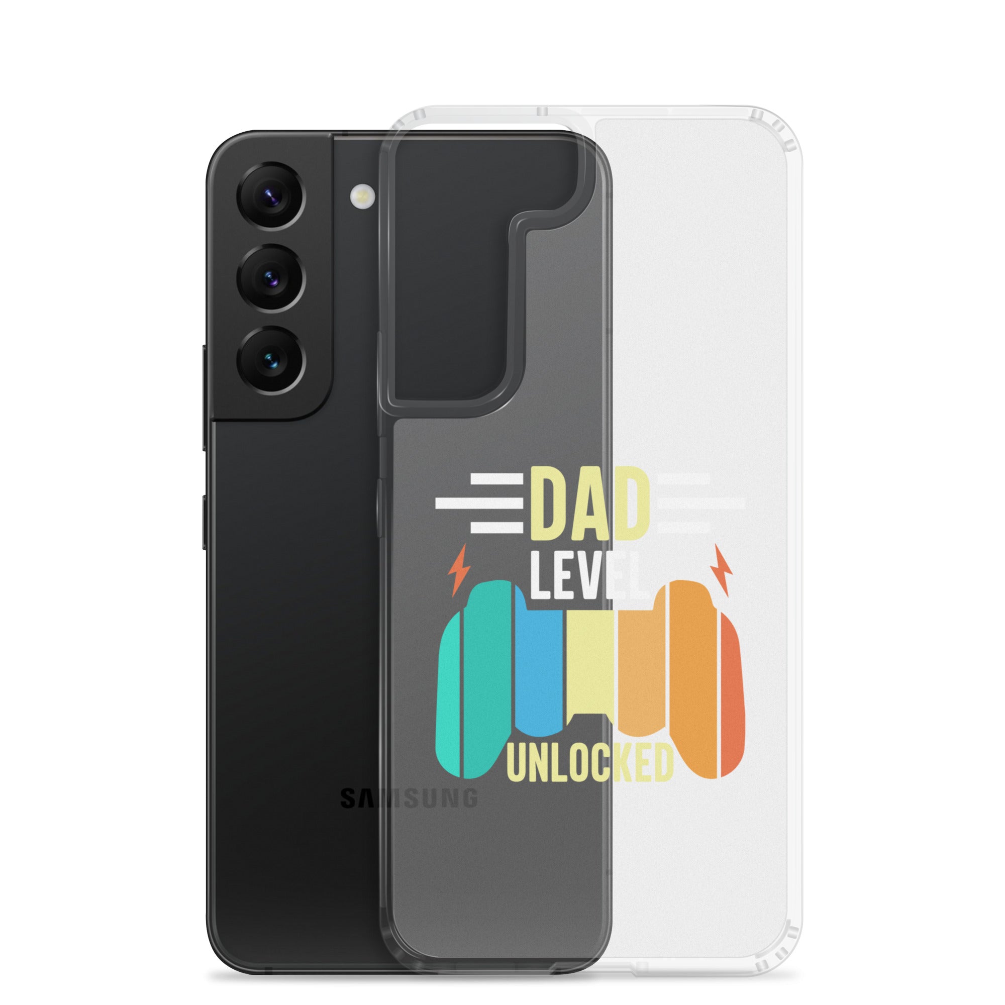 Dad Level Unlocked Clear Case for Samsung®