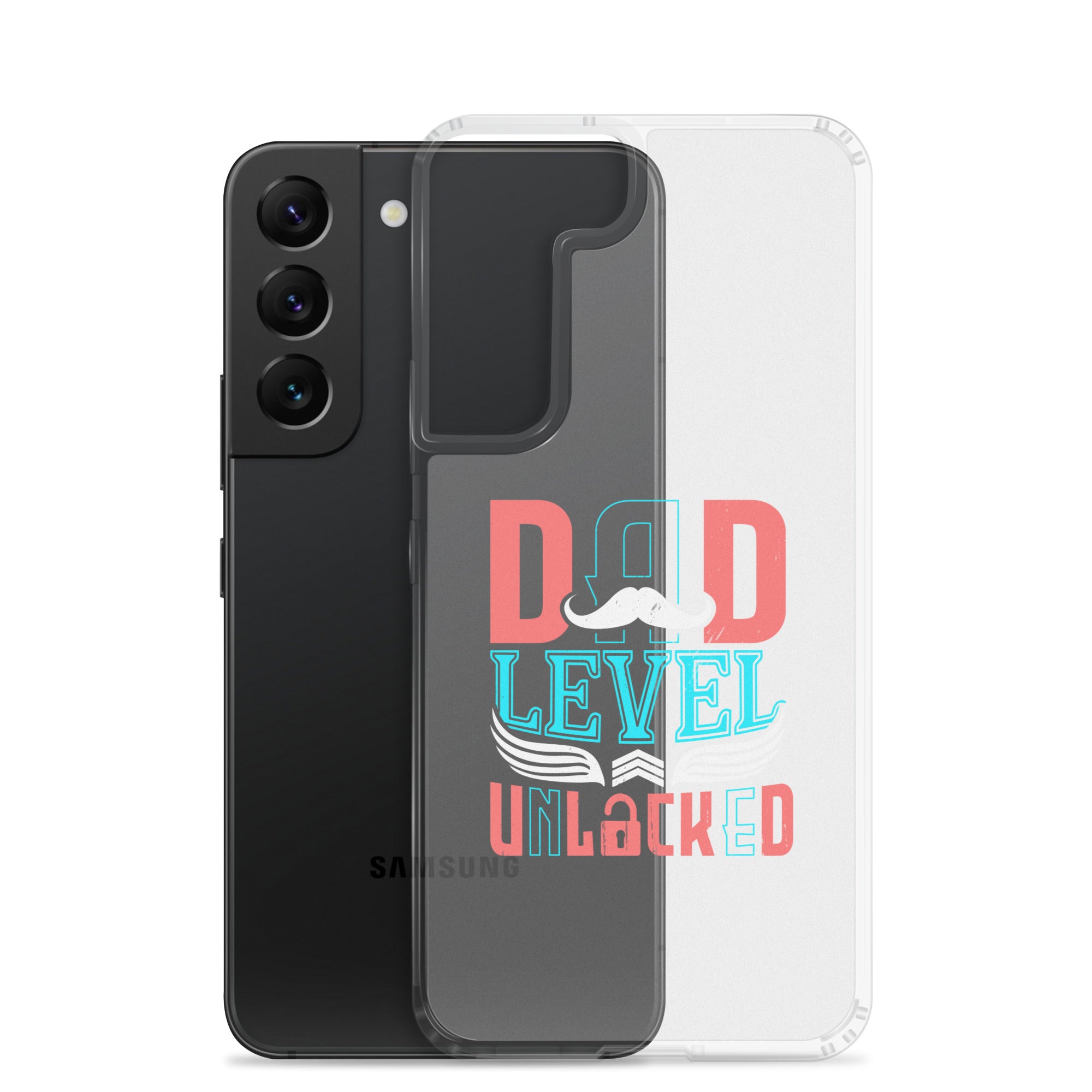 Dad Level Unlocked Clear Case for Samsung®