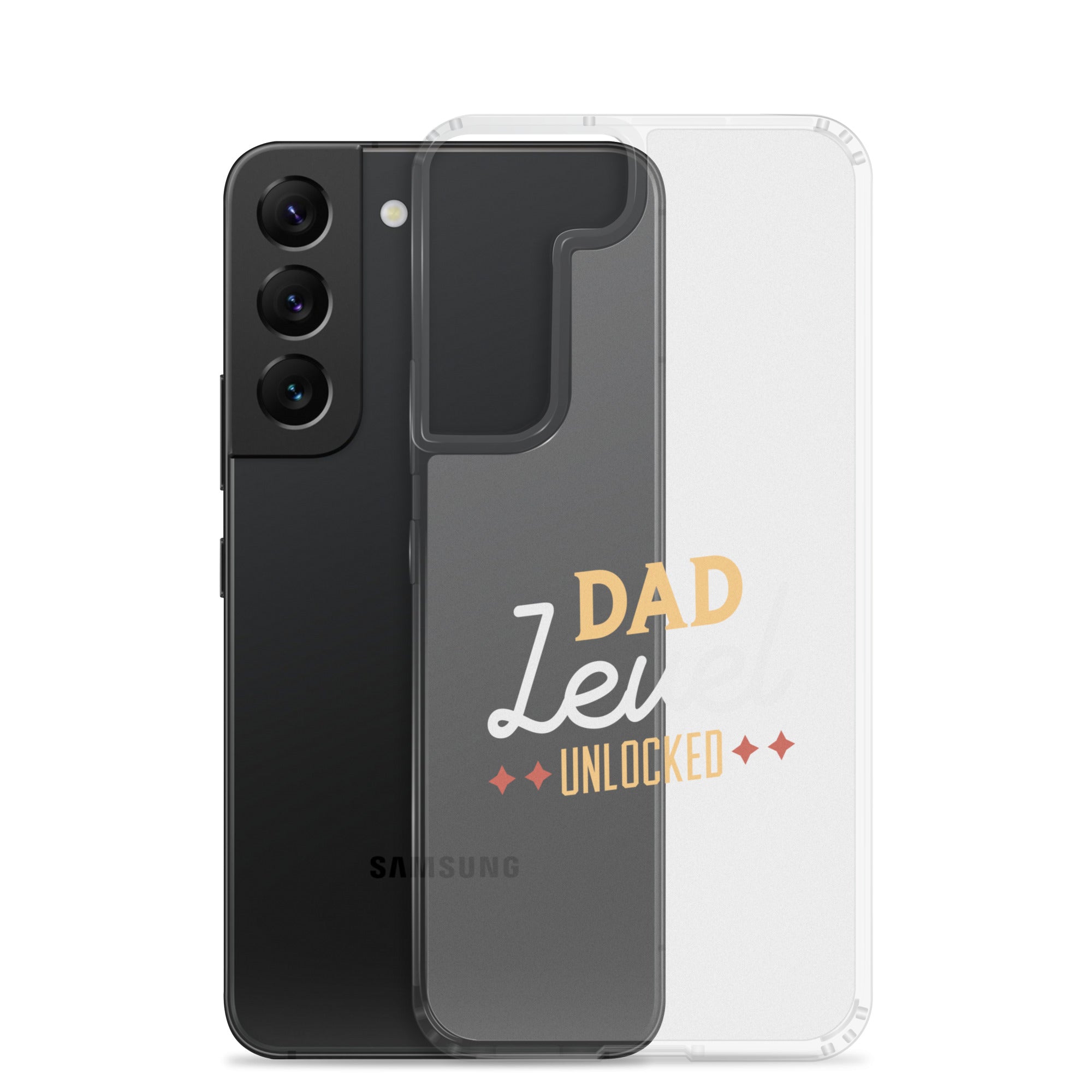 Dad Level Unlocked Clear Case for Samsung®