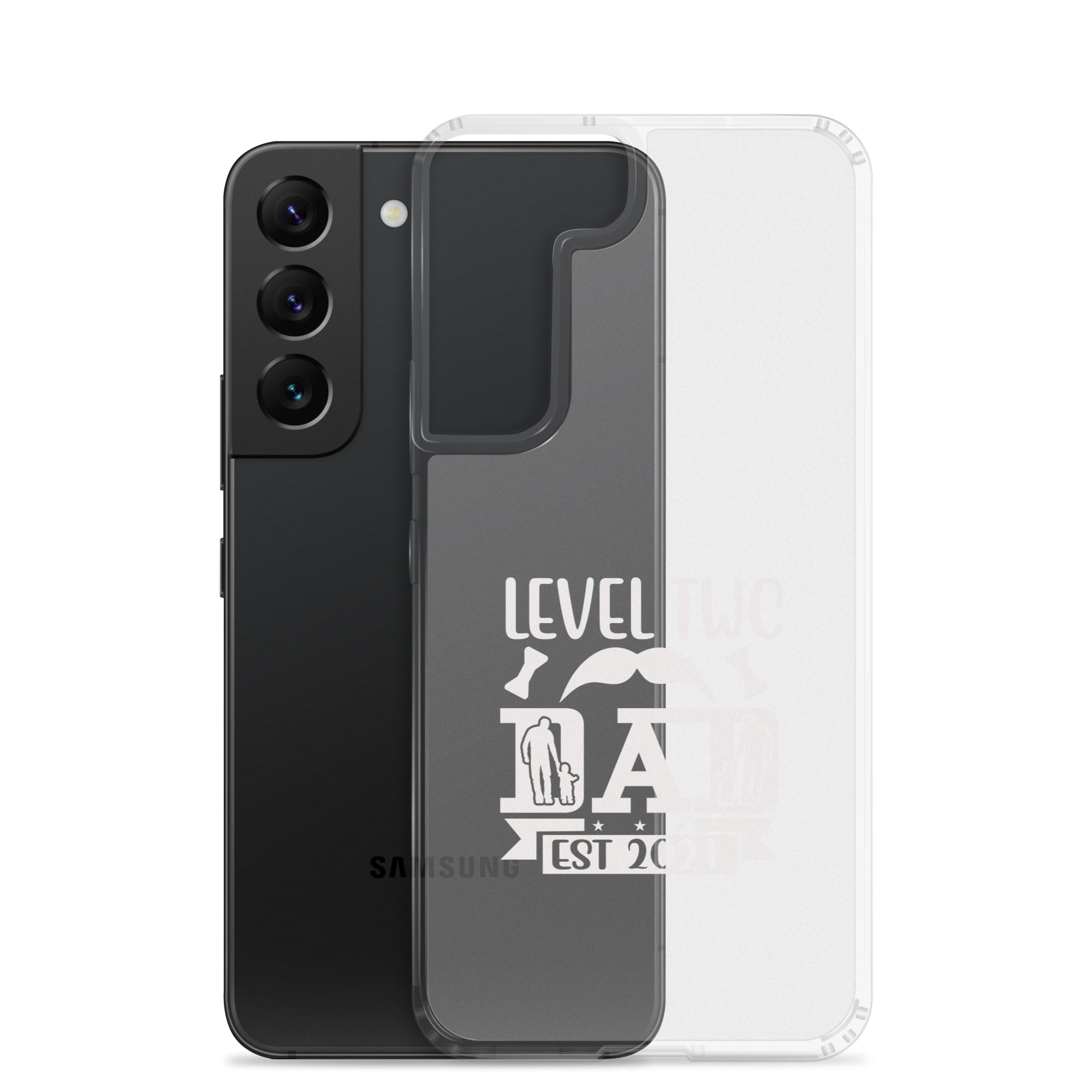 Level Two Dad Est. 2024 Clear Case for Samsung®