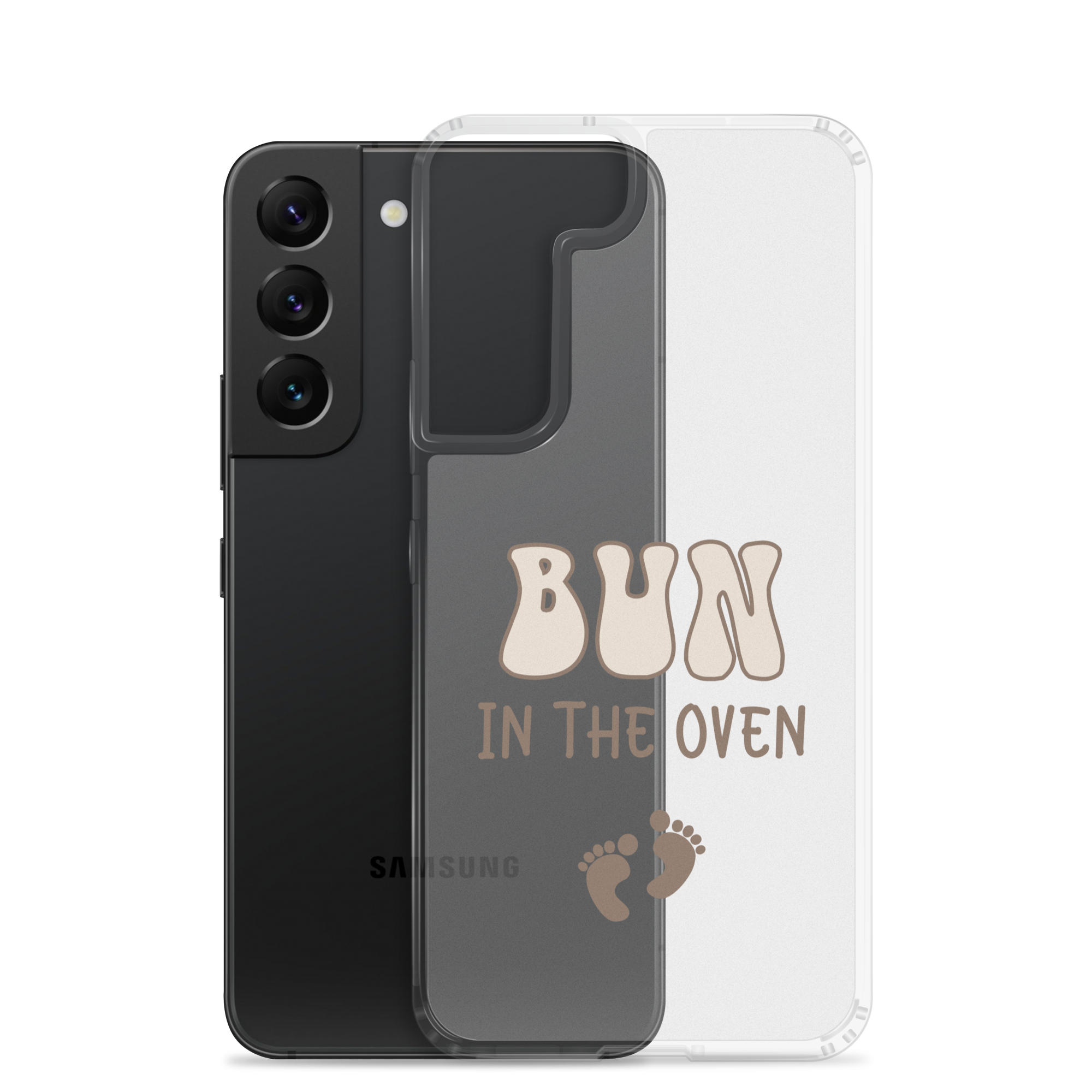 Bun In The Oven Clear Case for Samsung®