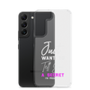 Just Want to Tell You A Secret I'm Pregnant Clear Case for Samsung®