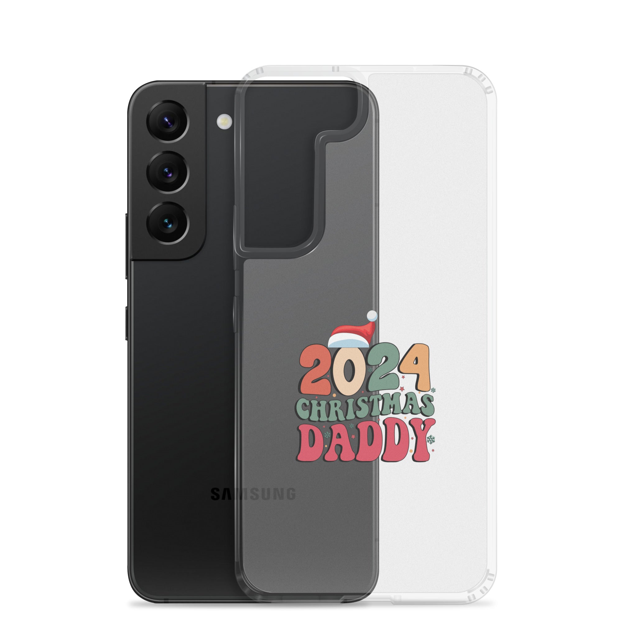 2024 Christmas Daddy Clear Case for Samsung®