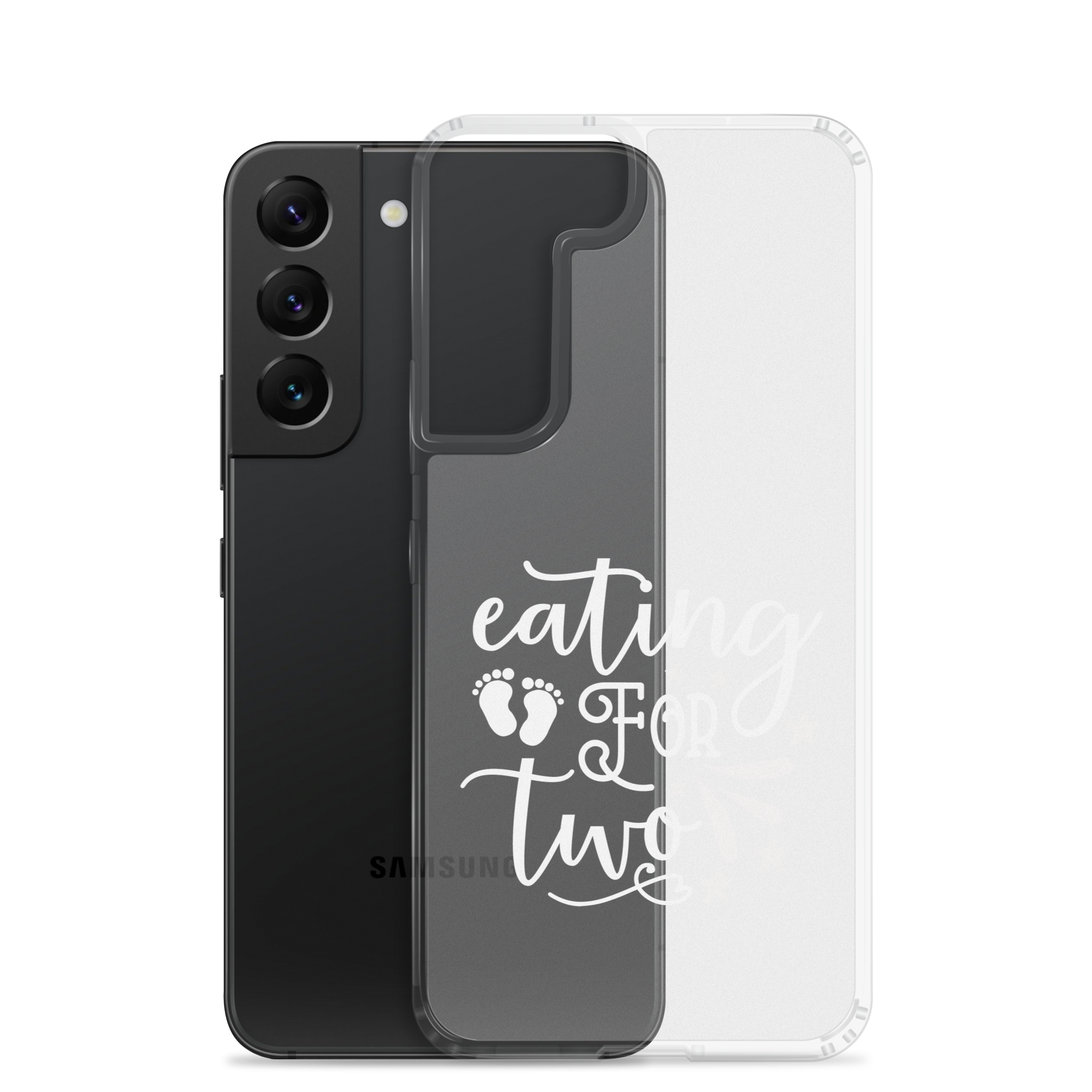 I'm Eating for Two Clear Case for Samsung®