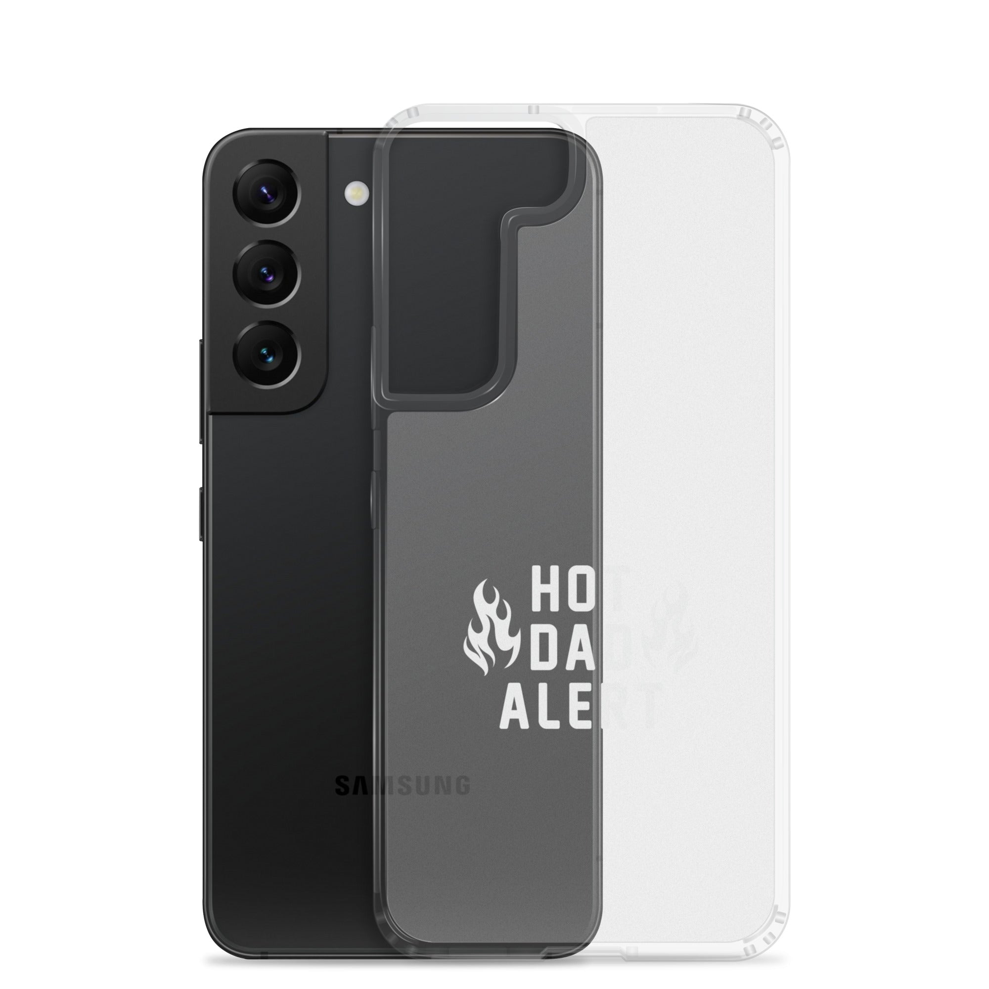 Hot Dad Alert Clear Case for Samsung®