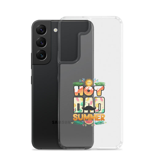 Hot Dad Summer Clear Case for Samsung®