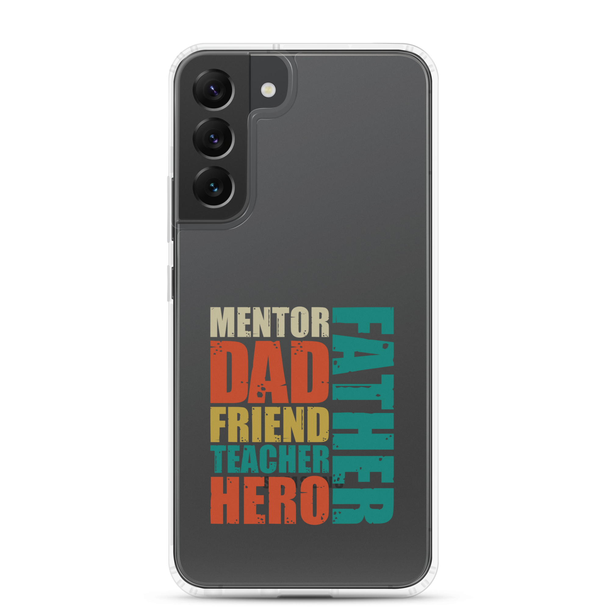 Mentor Dad Fiend Teacher Hero Father Clear Case for Samsung®