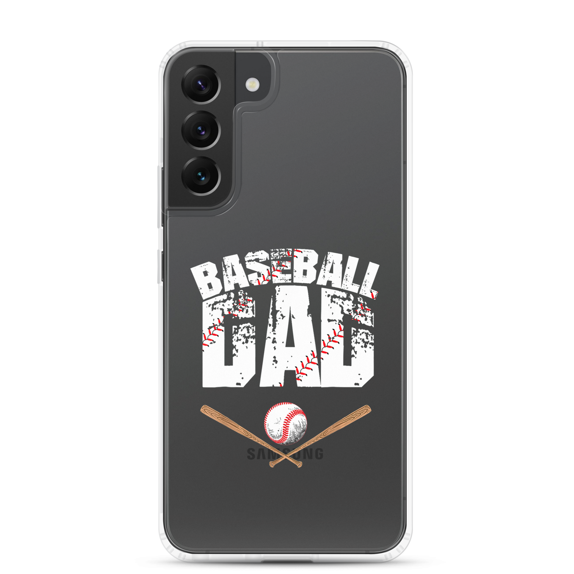 Baseball Dad Clear Case for Samsung®