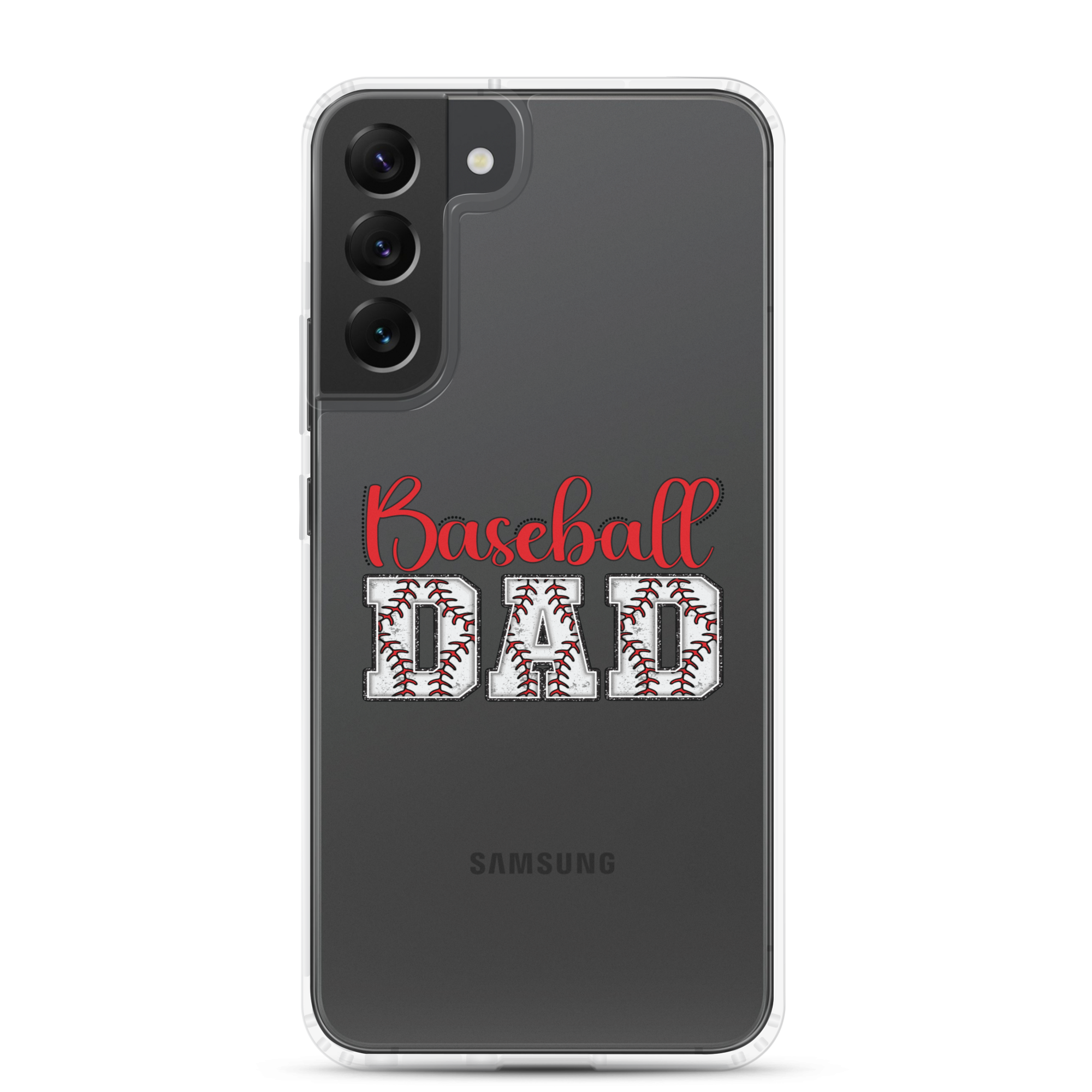 Baseball Dad Clear Case for Samsung®