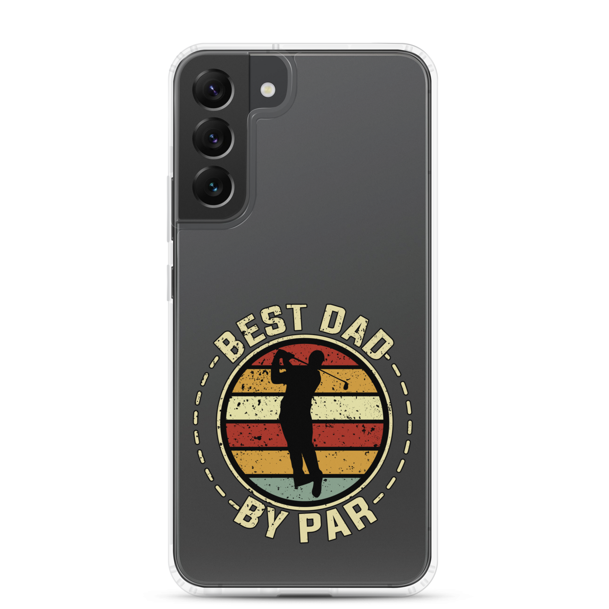 Best Dad By Par Clear Case for Samsung®