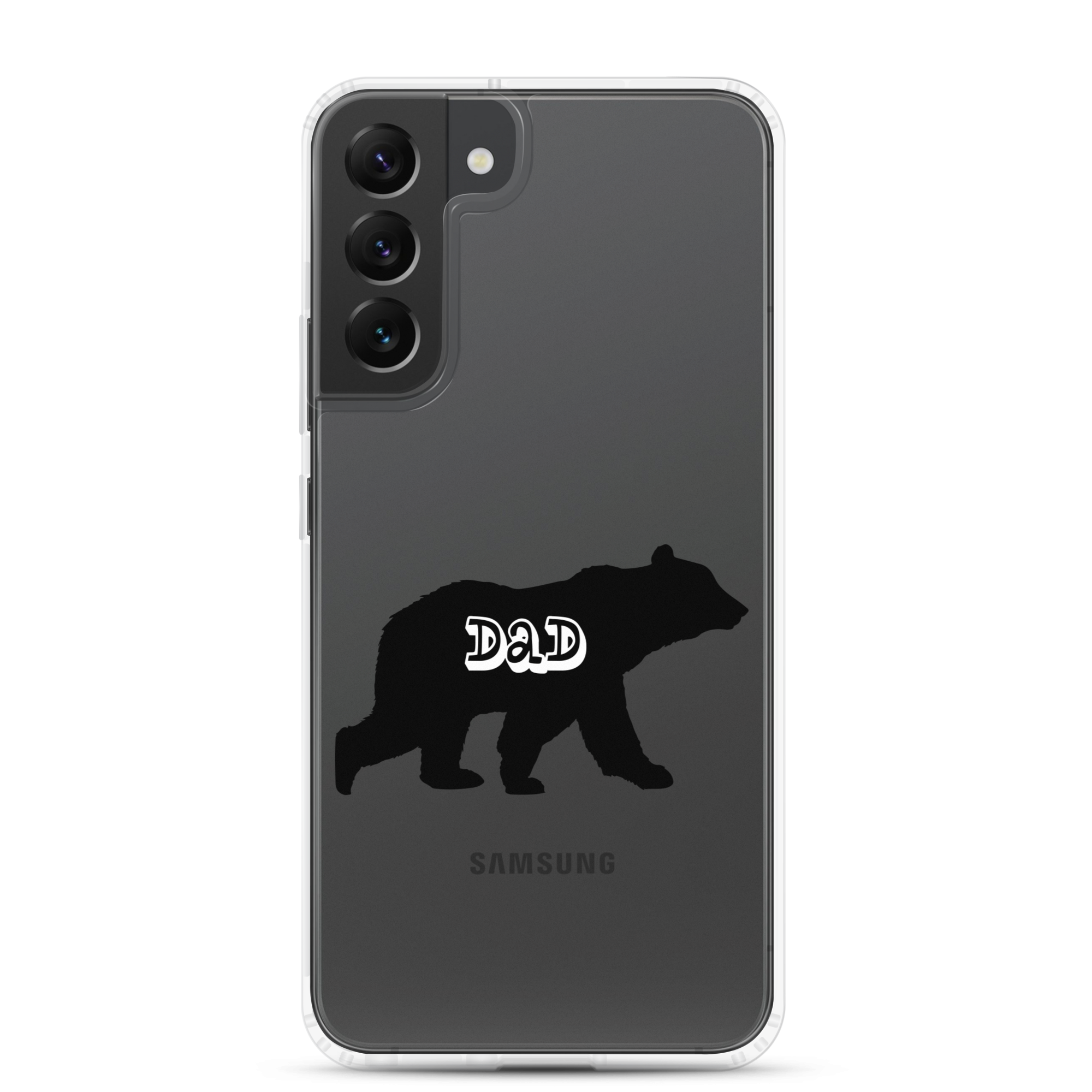 Bear Dad Clear Case for Samsung®