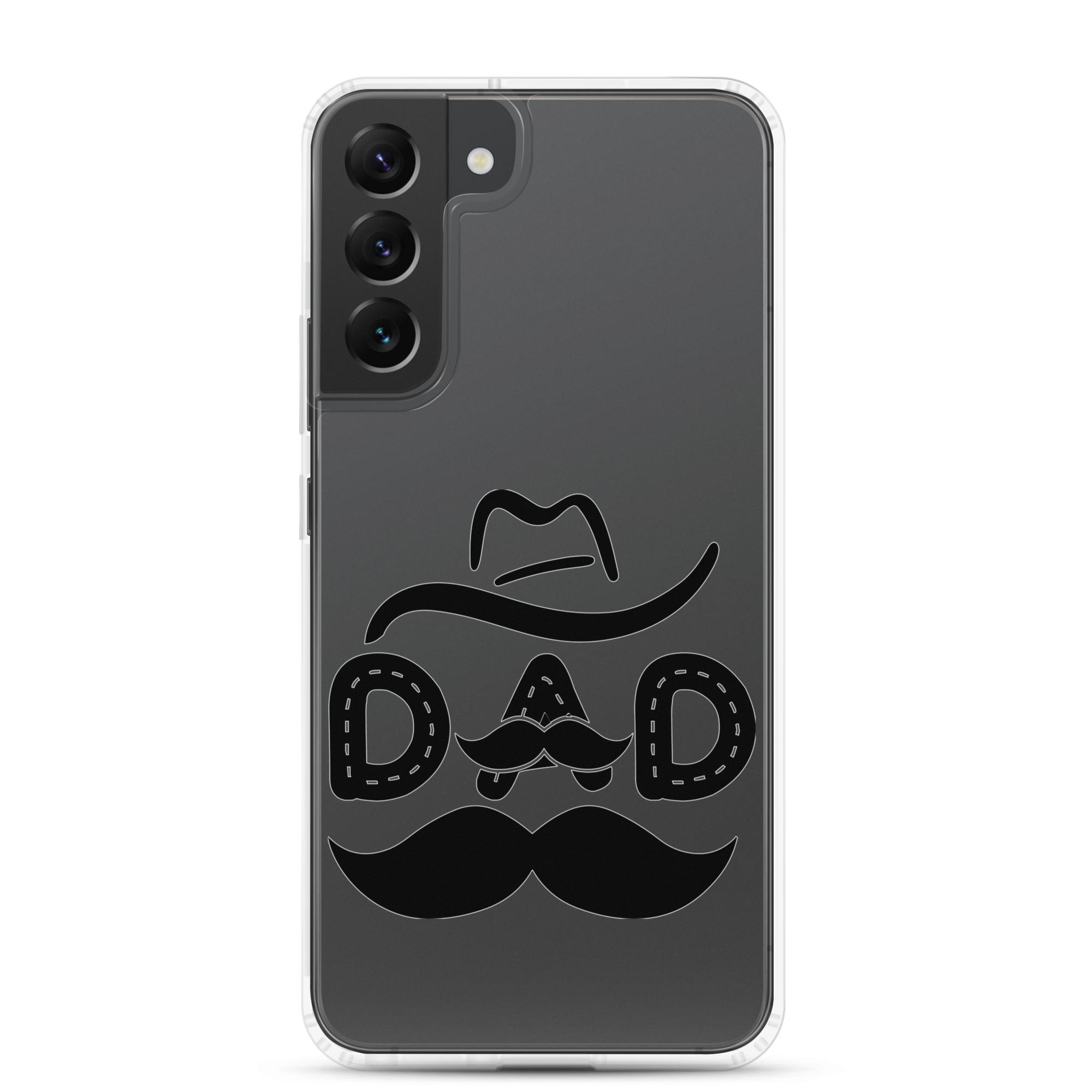 Dad Cowboy Clear Case for Samsung®