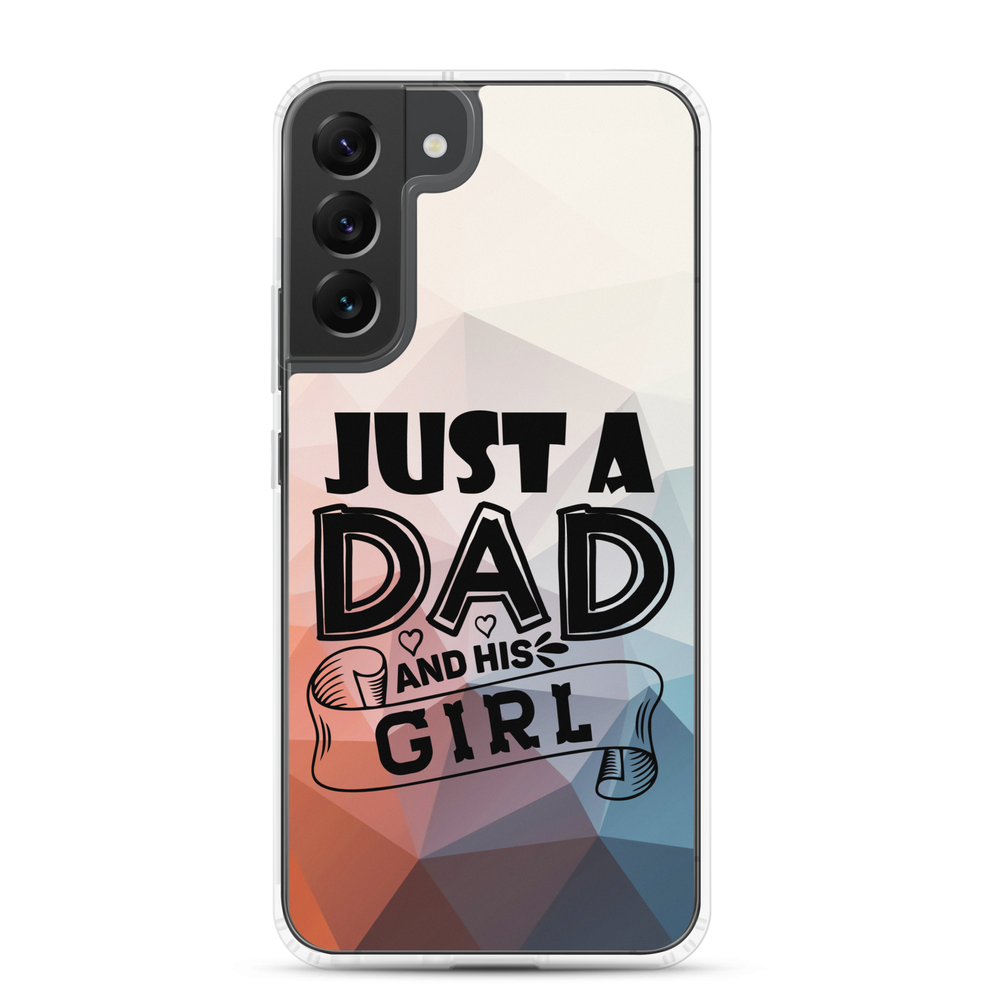 Just A Dad And His Girl Clear Case for Samsung®