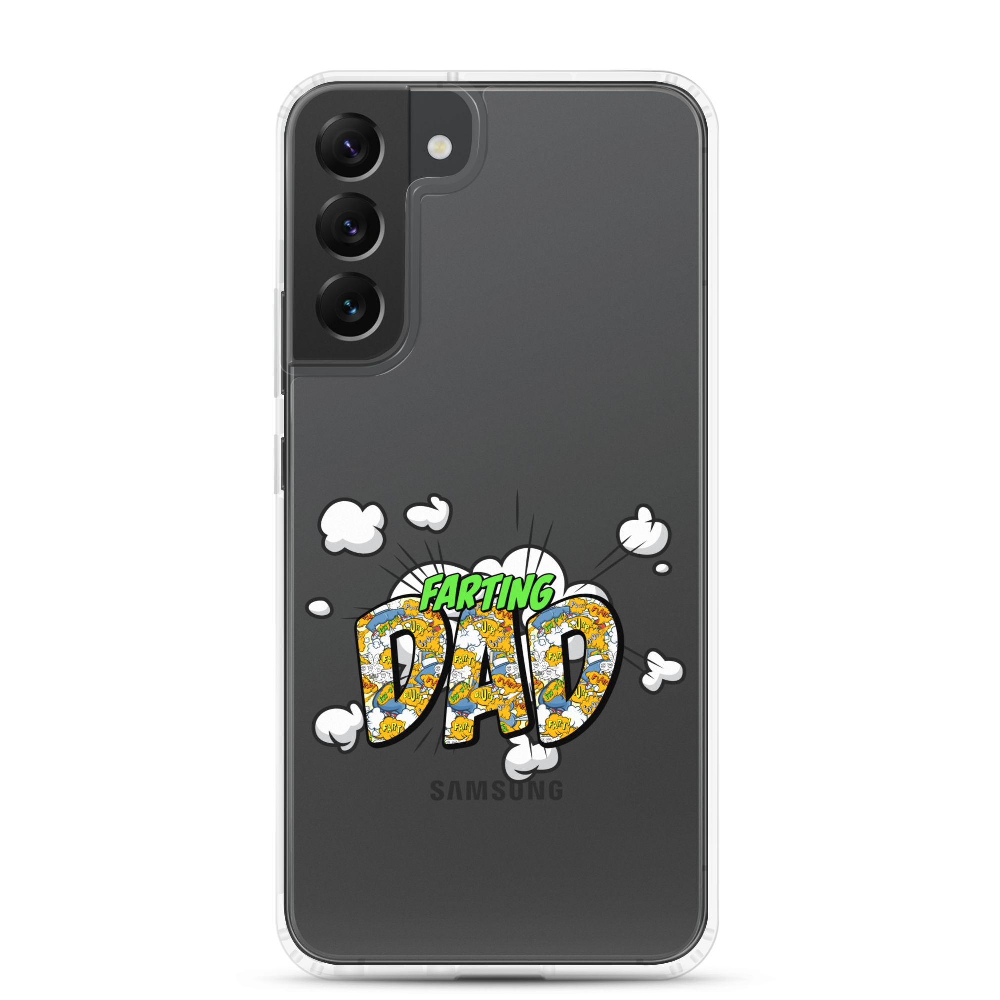 Farting Dad Clear Case for Samsung®