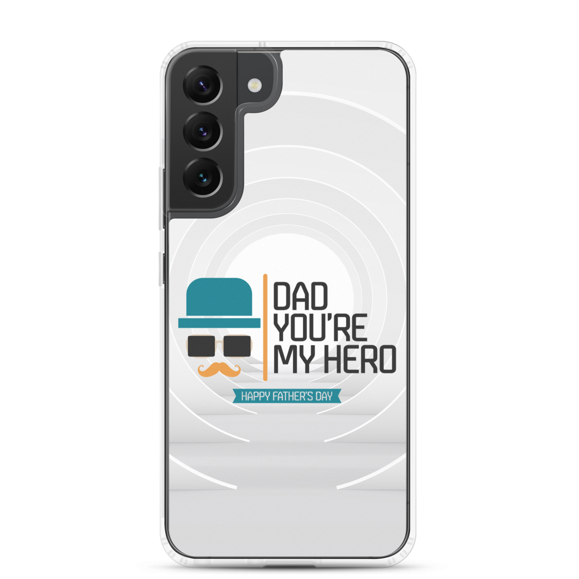 Dad You're My Hero Happy Father's Day Clear Case for Samsung®