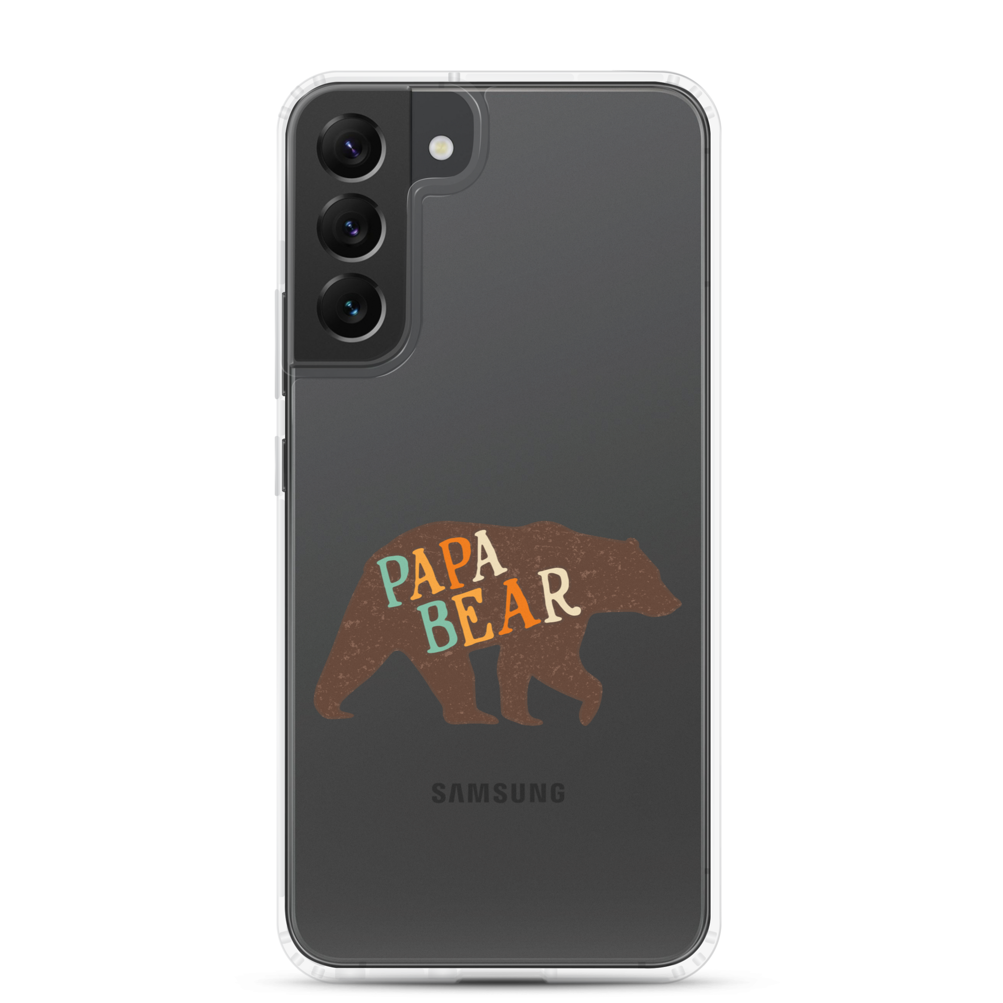 Papa Bear Clear Case for Samsung®