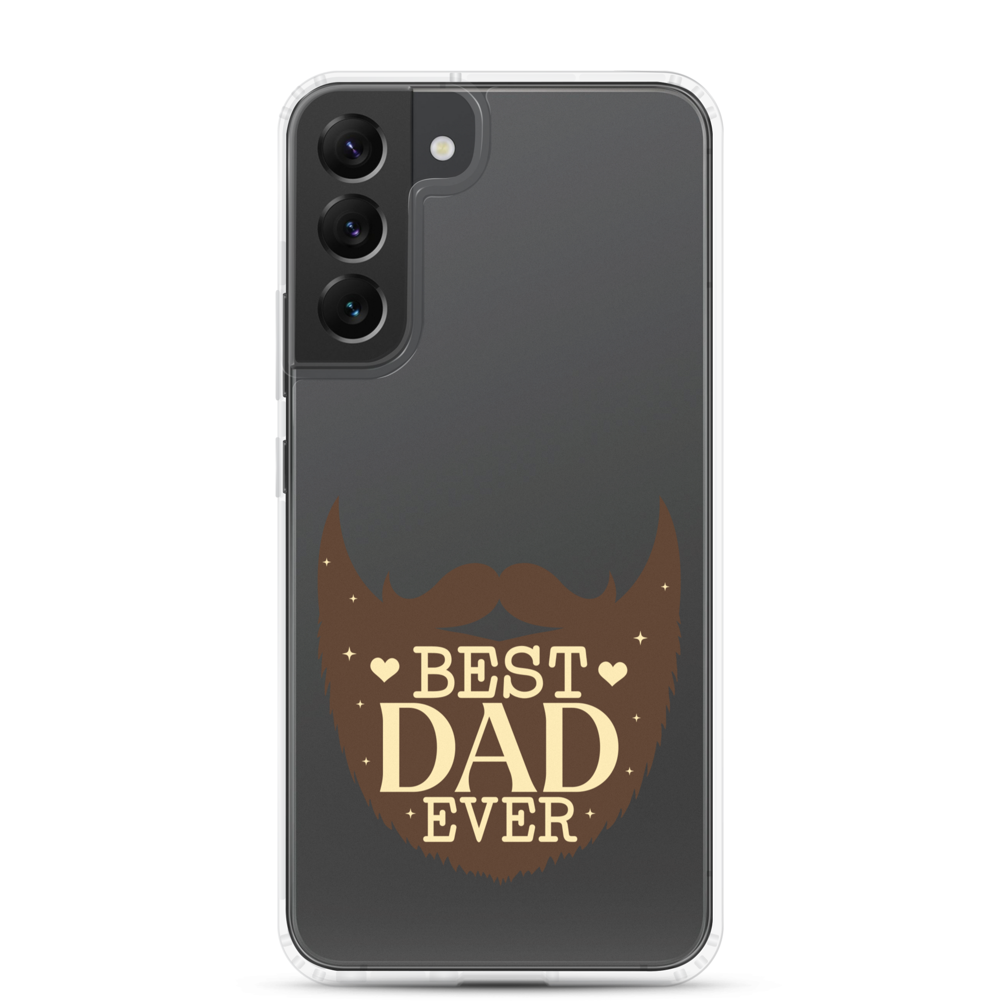 Best Dad Ever Clear Case for Samsung®