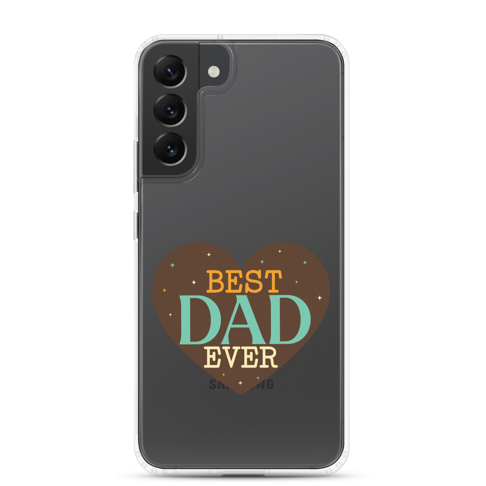 Best Dad Ever Clear Case for Samsung®