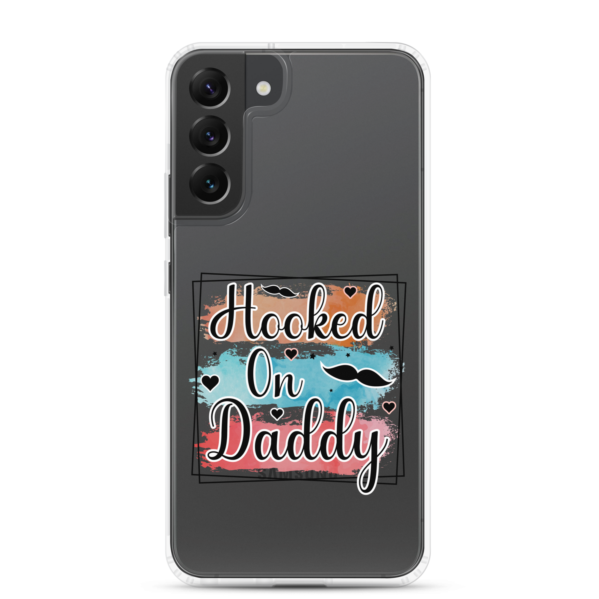 Hooked On Daddy Clear Case for Samsung®