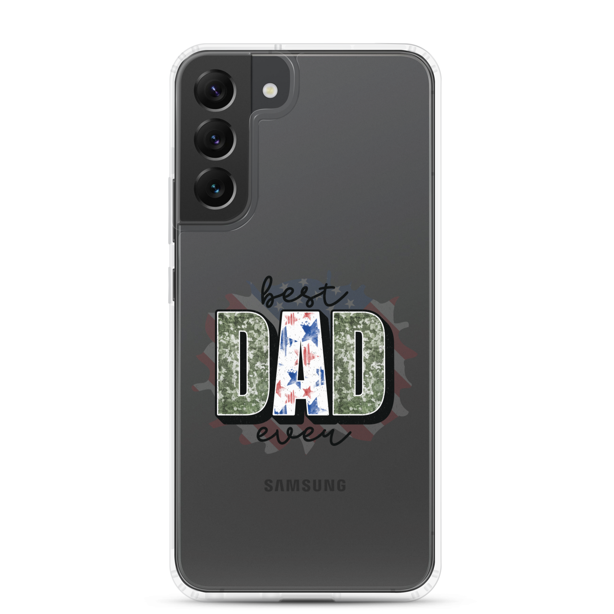 Best Dad Ever Clear Case for Samsung®