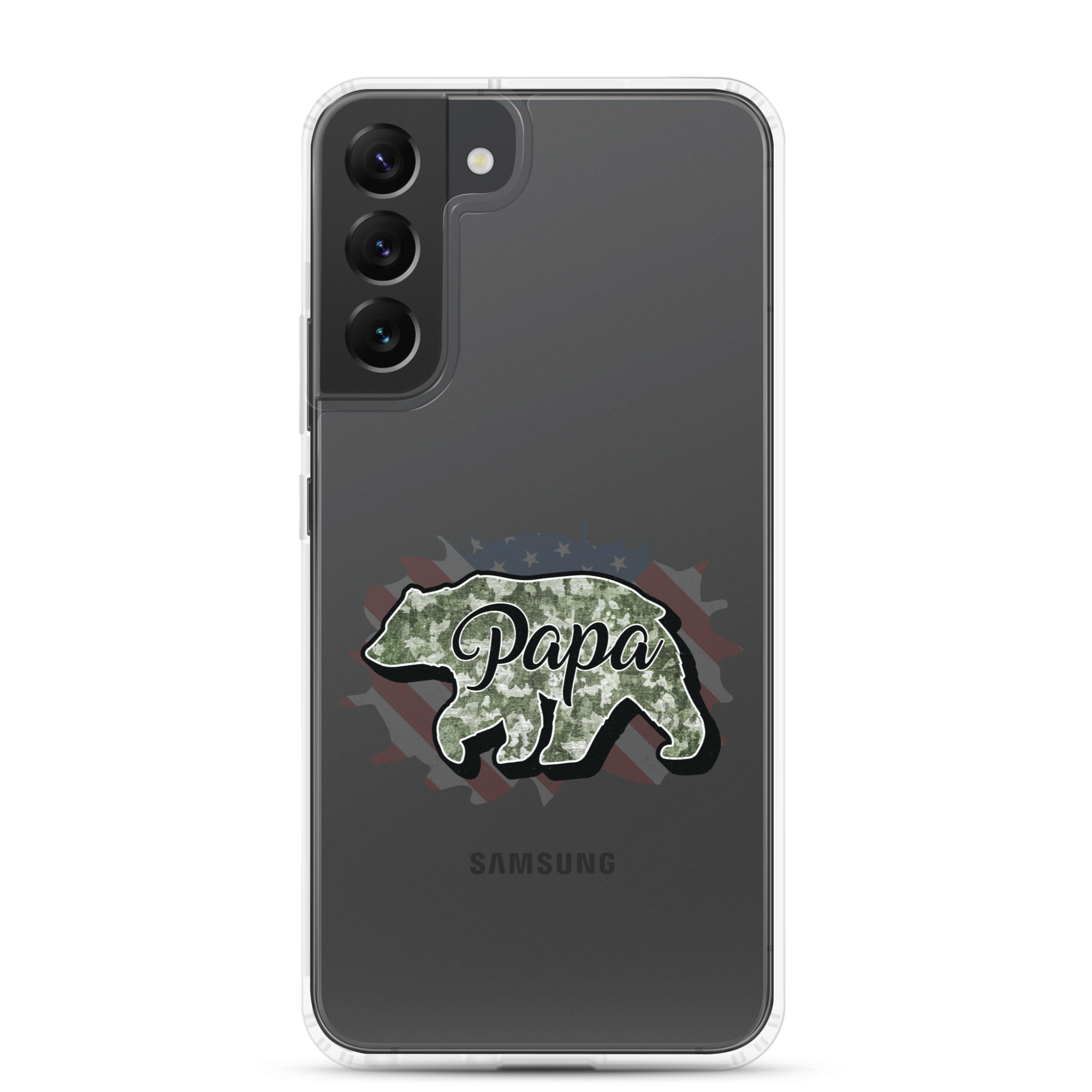 Bear Papa Clear Case for Samsung®