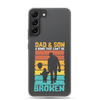 Dad And Son A Bond that can't Be Broken Clear Case for Samsung®