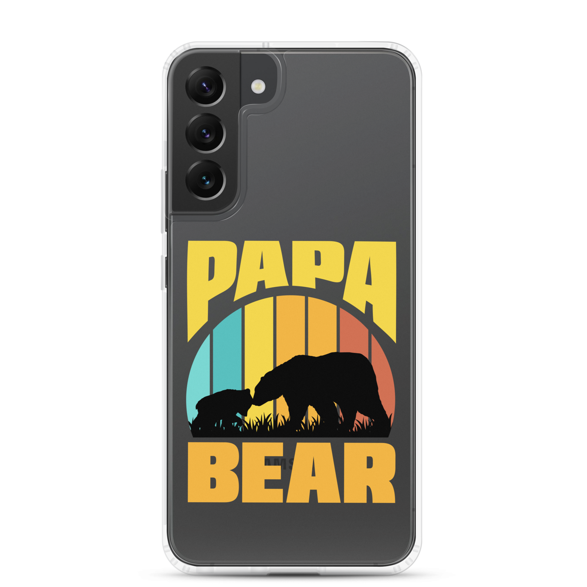 Papa Bear Clear Case for Samsung®