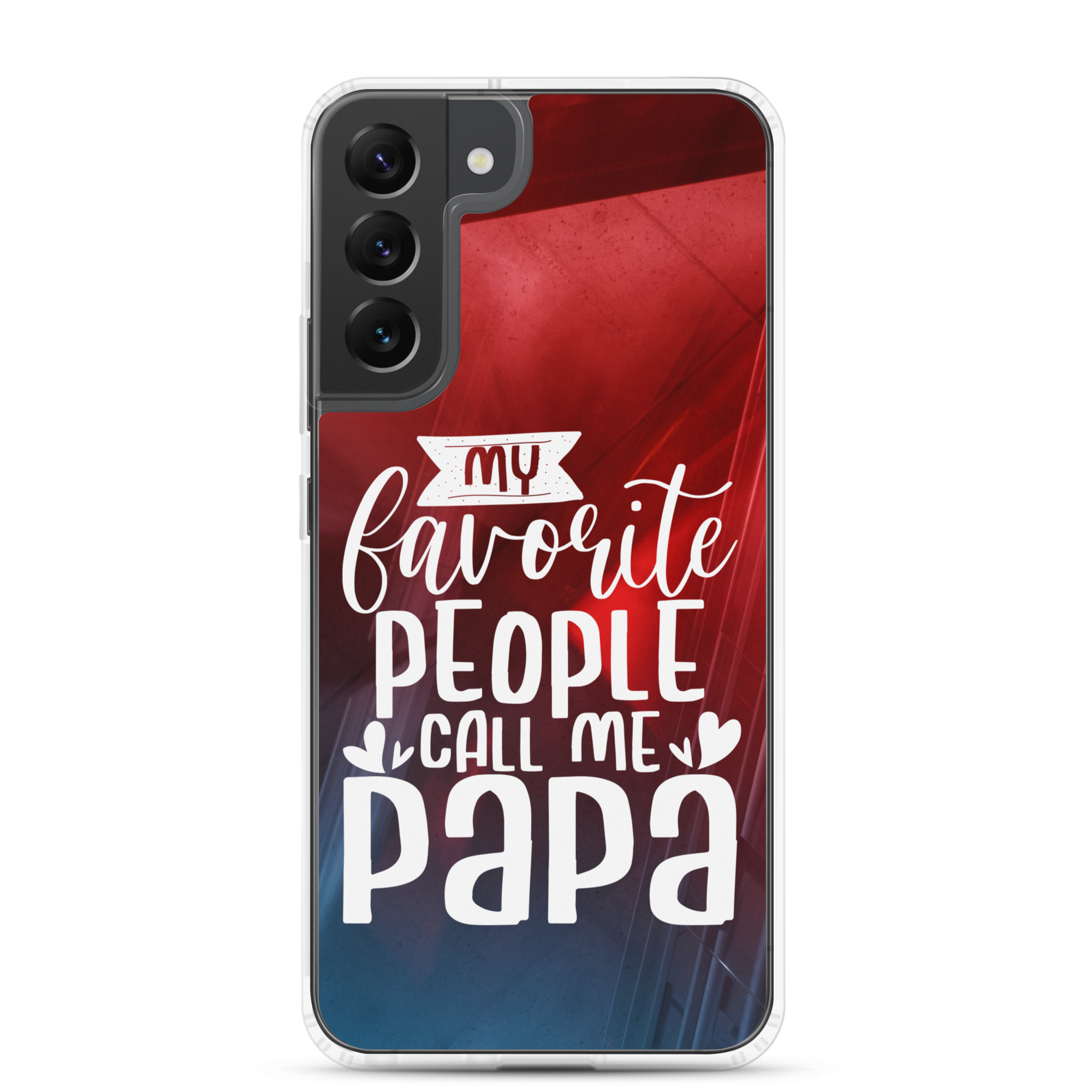 My Favorite People Call Me Papa Clear Case for Samsung®