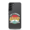 Papa Like A Grandpa Only Cooler Clear Case for Samsung®