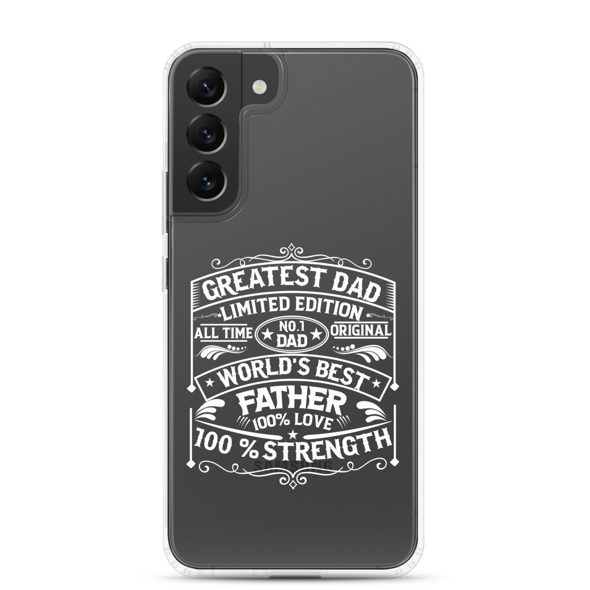 Greatest Dad Limited Edition All Time Clear Case for Samsung®