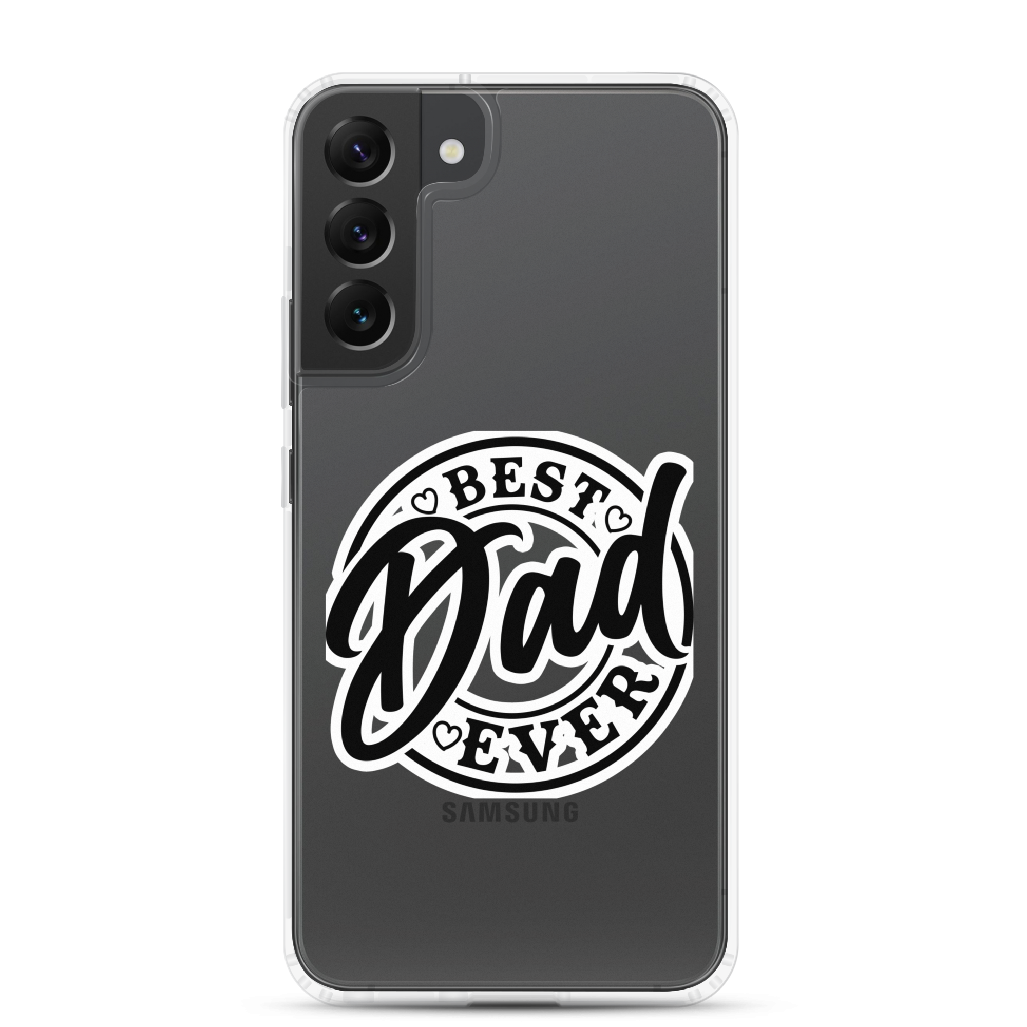 Best Dad Ever Clear Case for Samsung®