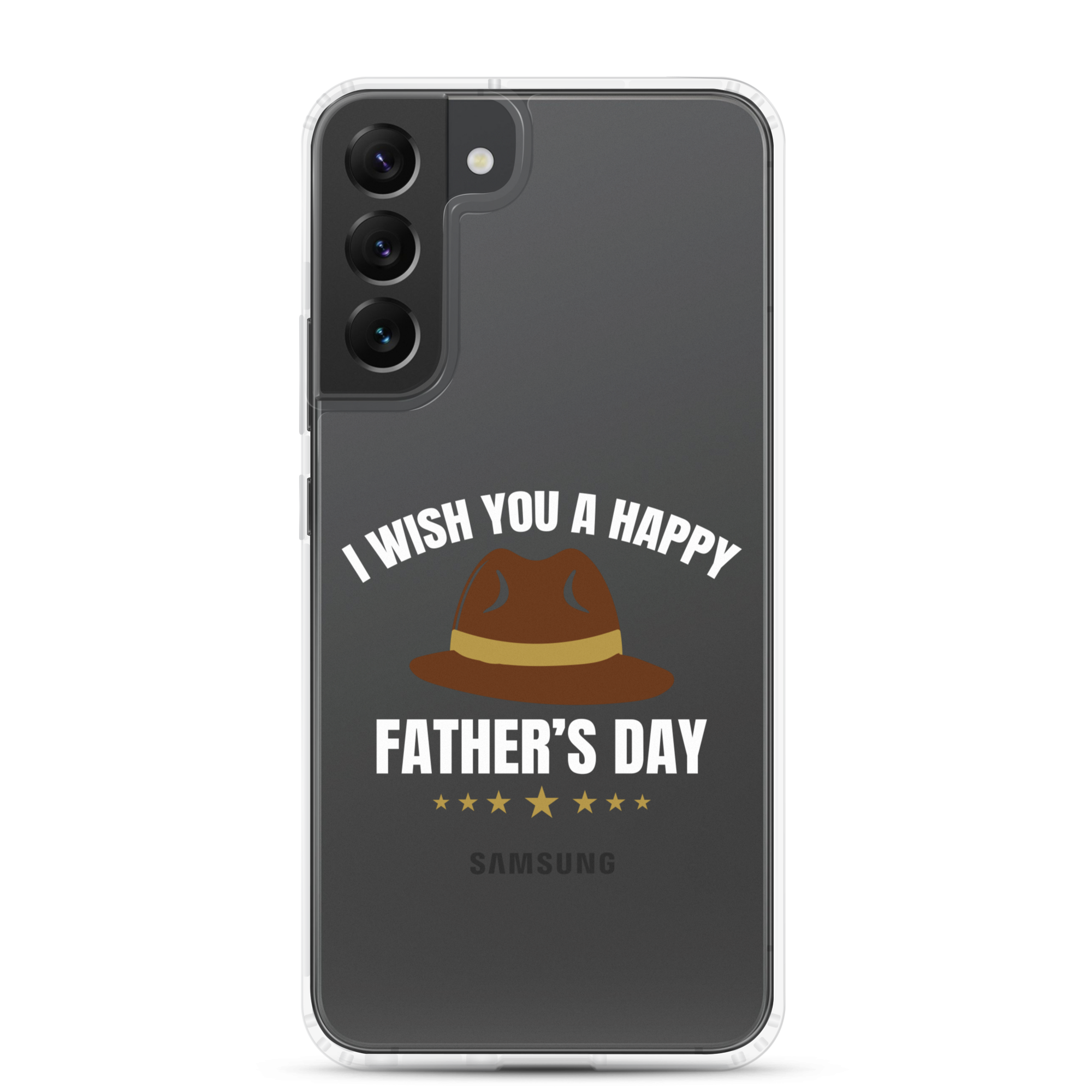 I Wish You A Happy Father's Day Clear Case for Samsung®