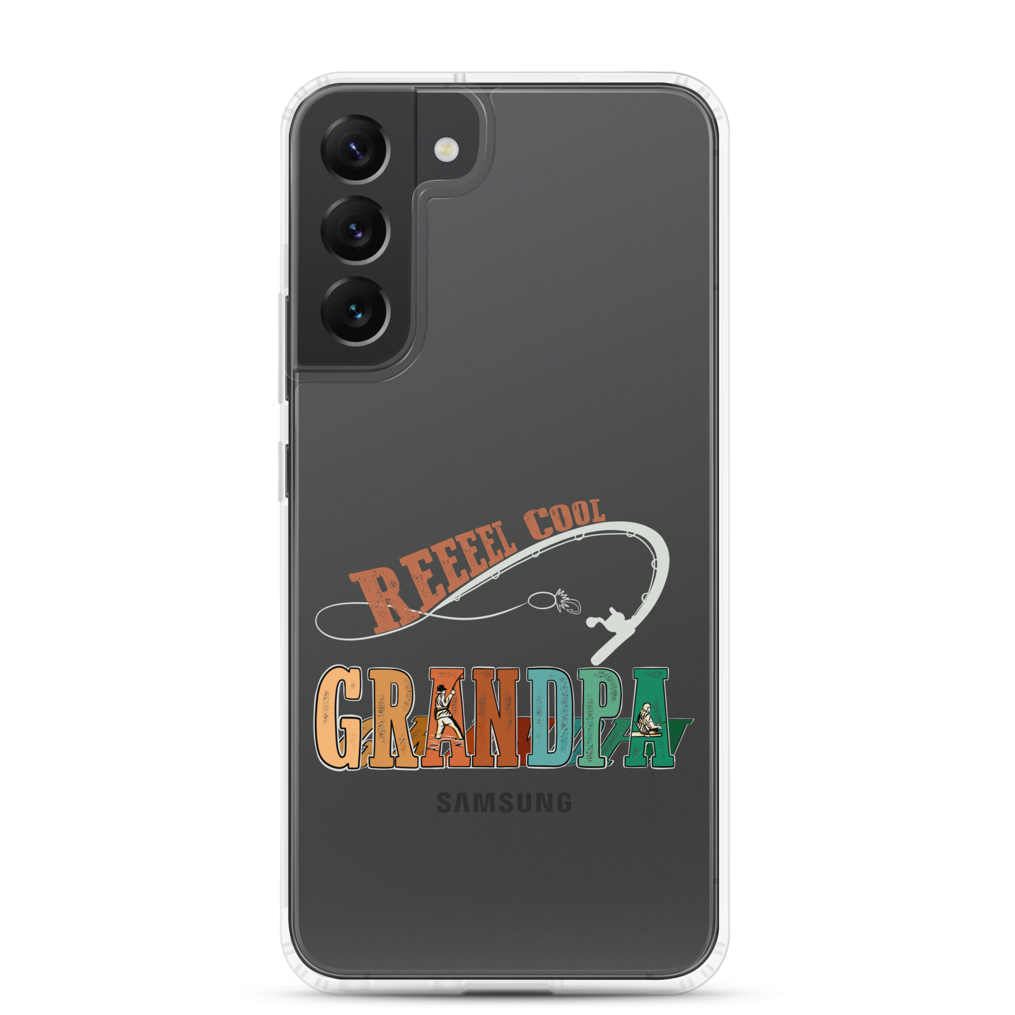 Reel Cool Grandpa Clear Case for Samsung®