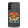 Proud Papa Bear Clear Case for Samsung®