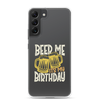 Beer Me It's My Birthday Clear Case for Samsung®