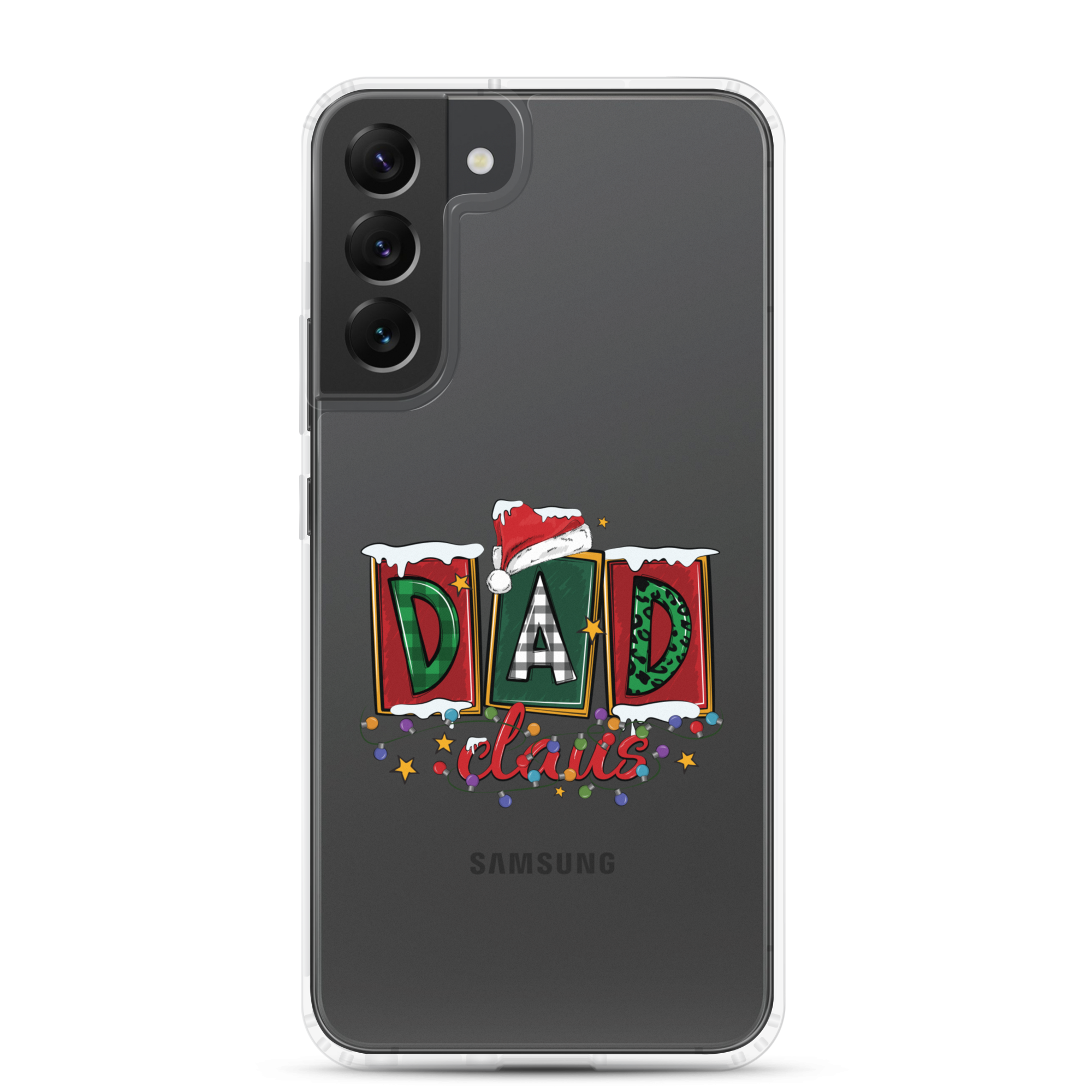 Dad Claus Clear Case for Samsung®