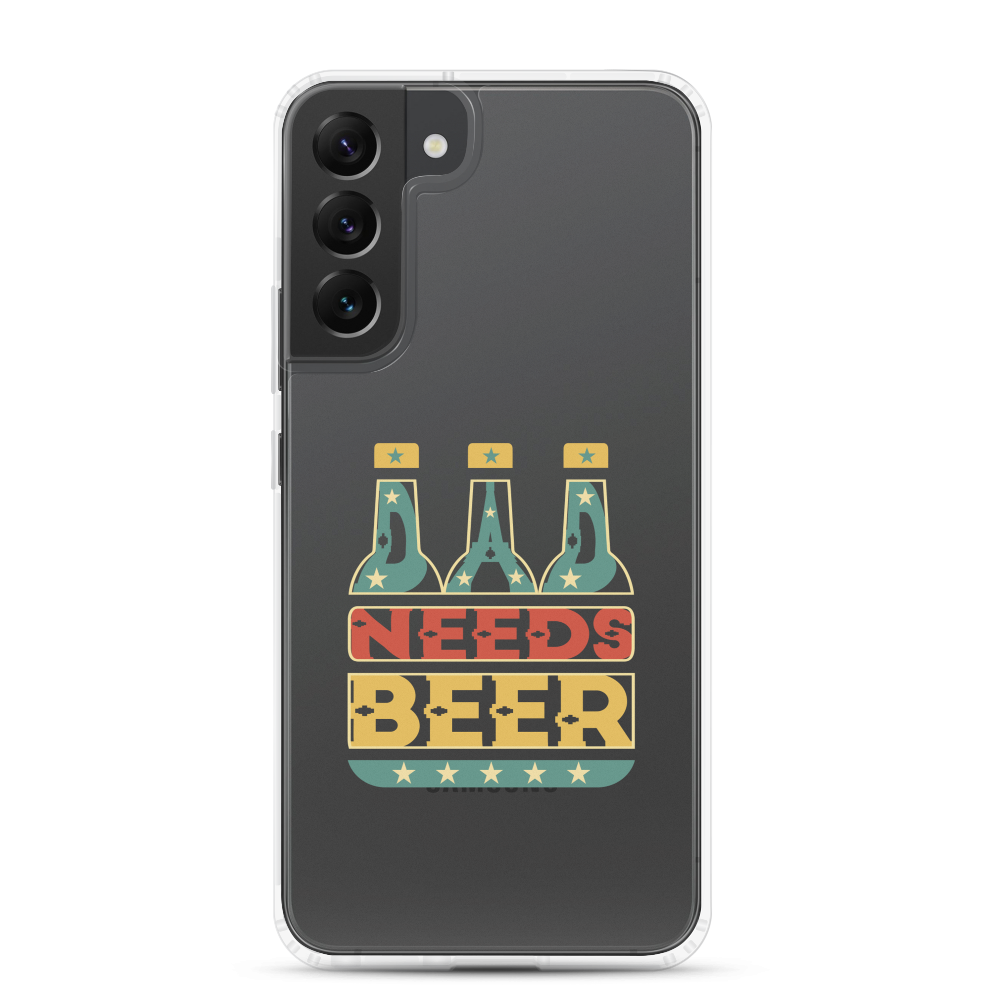 Dad Needs Beer Clear Case for Samsung®