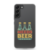 Dad Needs Beer Clear Case for Samsung®