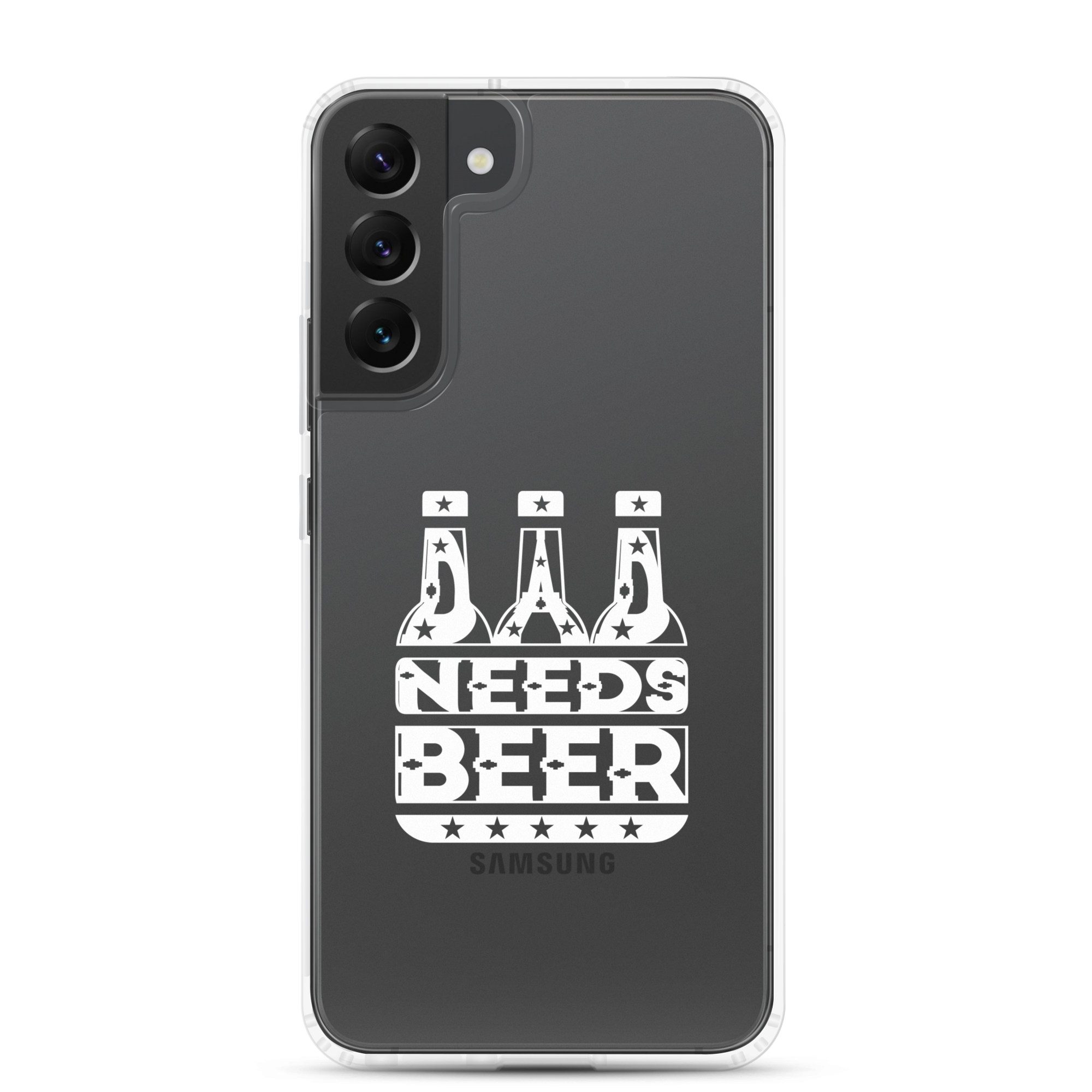 Dad Needs Beer Clear Case for Samsung®