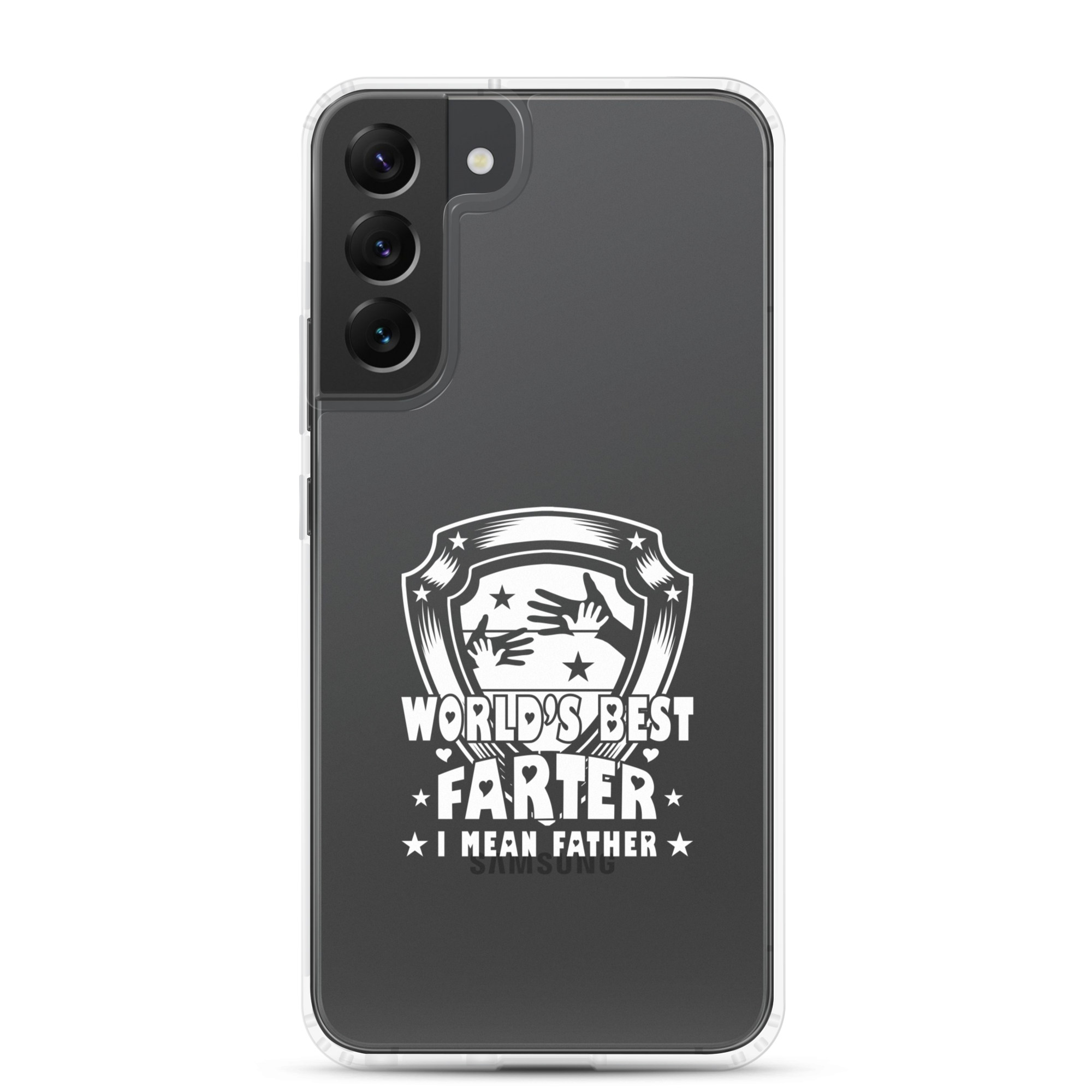 World's Best Farter I Mean Father Clear Case for Samsung®