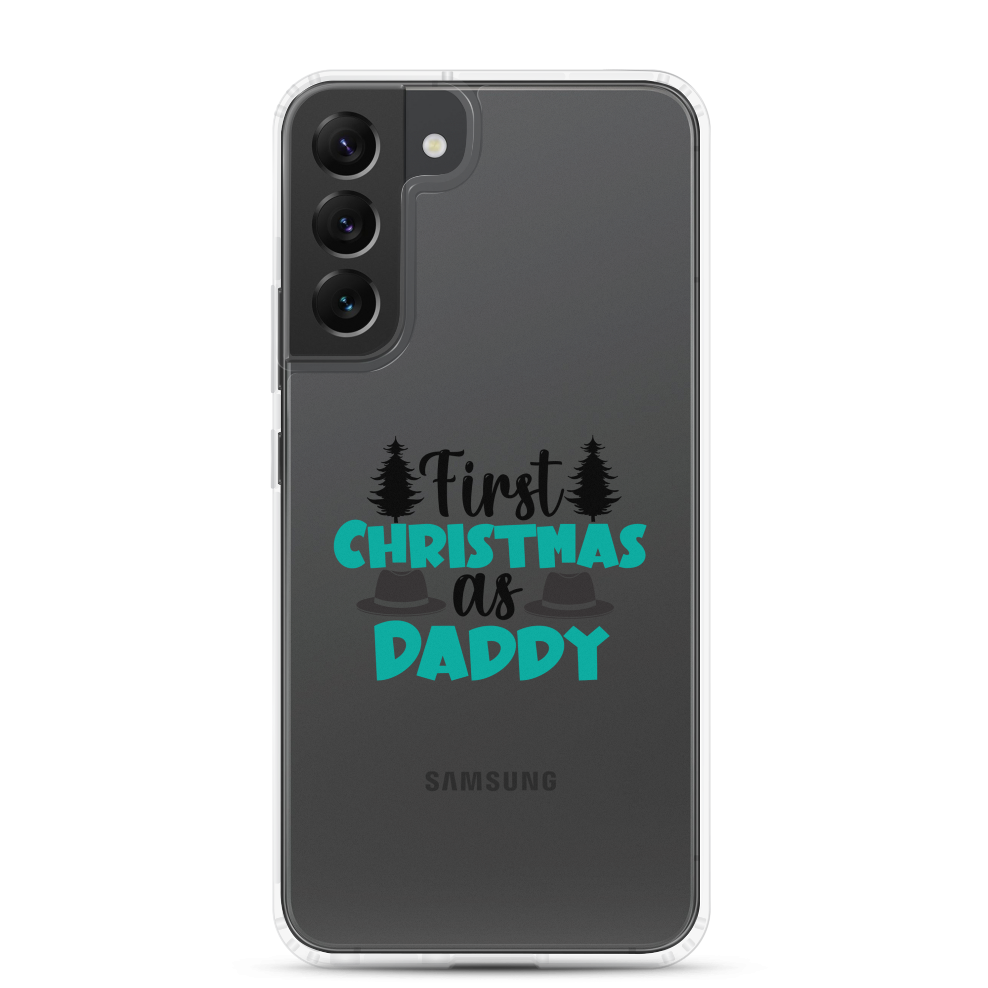 First Christmas As Daddy Clear Case for Samsung®